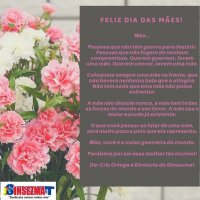 FELIZ DIA DAS MÃES! 