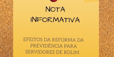 NOTA INFORMATIVA 
