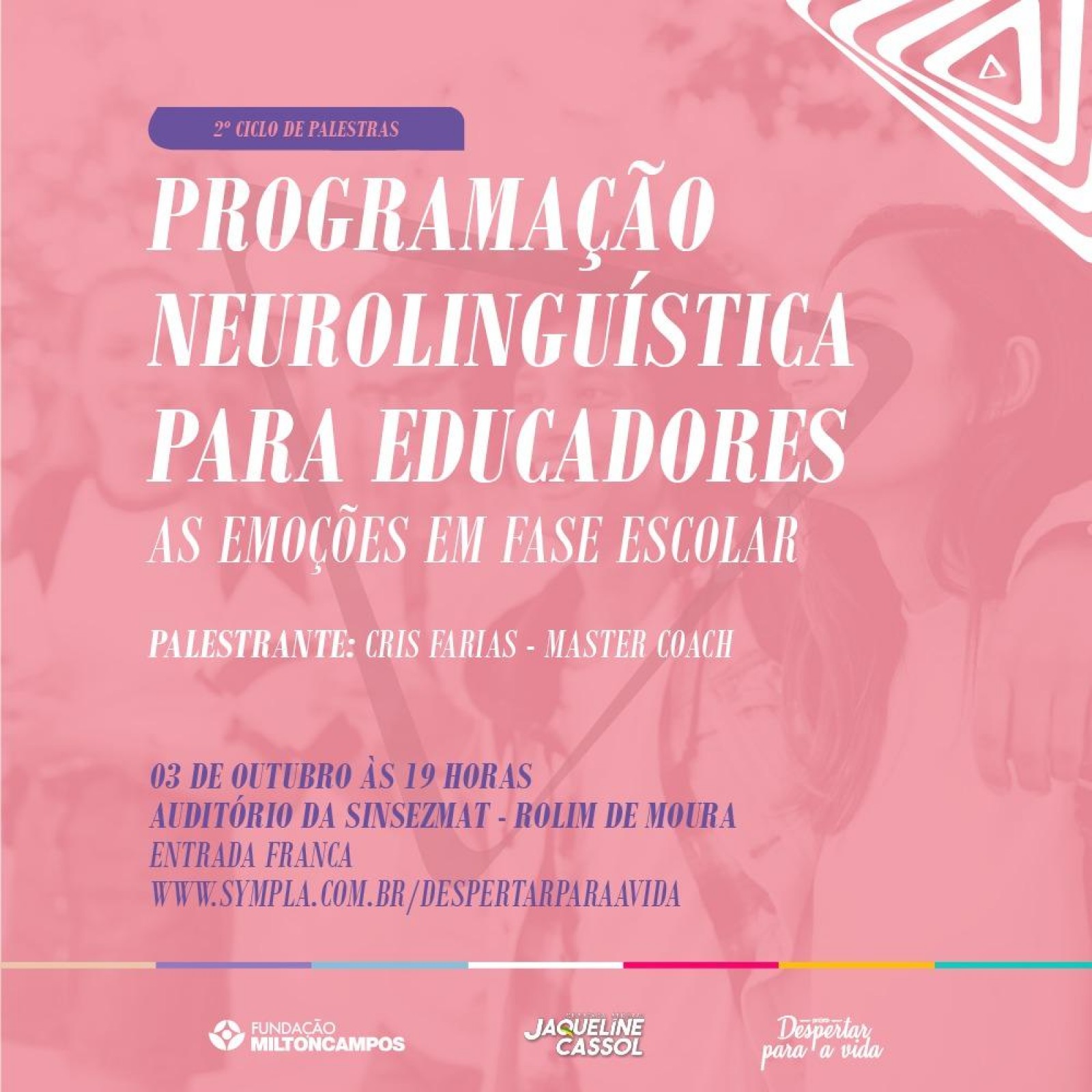 PROGRAMAÇÃO NEUROLINGUÍSTICA PARA EDUCADORES