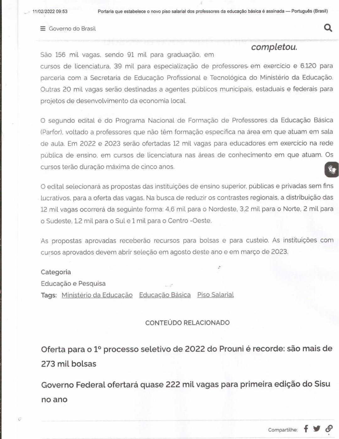 Sinsezmat alerta Municípios para pagamento do novo Piso Salarial do Magistério